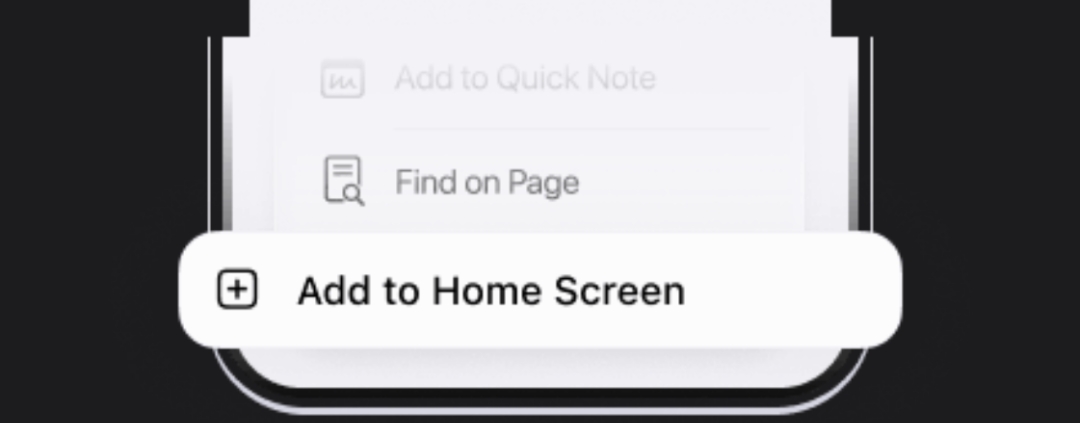 Step 2: Tap Add to Home Screen